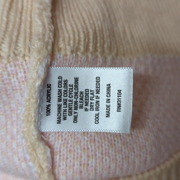 crown & ivy Tan Argyle Sweater - Picture 5 of 5